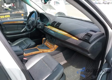 2004 BMW X5 3.0I z USA, uszkodzony, nr VIN 5UXFA13594LU44968